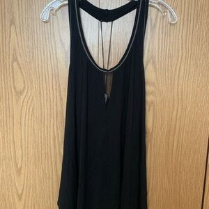 Free People Black Tank Top